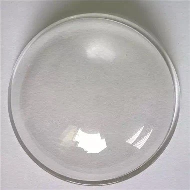 Cúpula de 2 mm de vora rodona Lent/coberta/difusor de vidre temperat