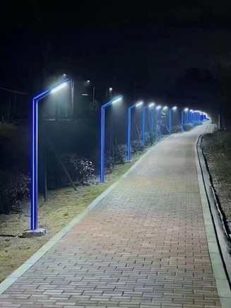 application real decorative light posts application real decorative light posts